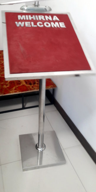 Mihirna Welcome Board