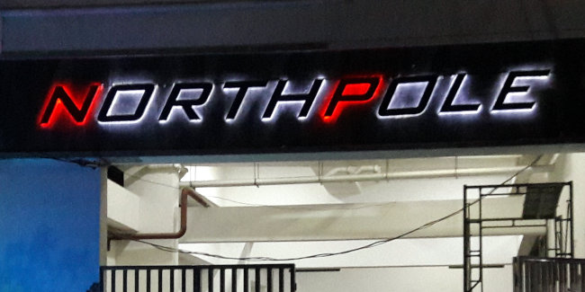 Northpole Name Board
