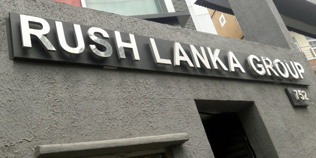 Rush Lanka Letter Board