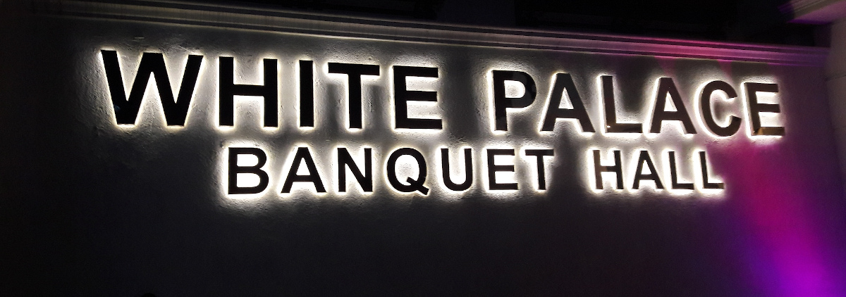 White Palace Light Board